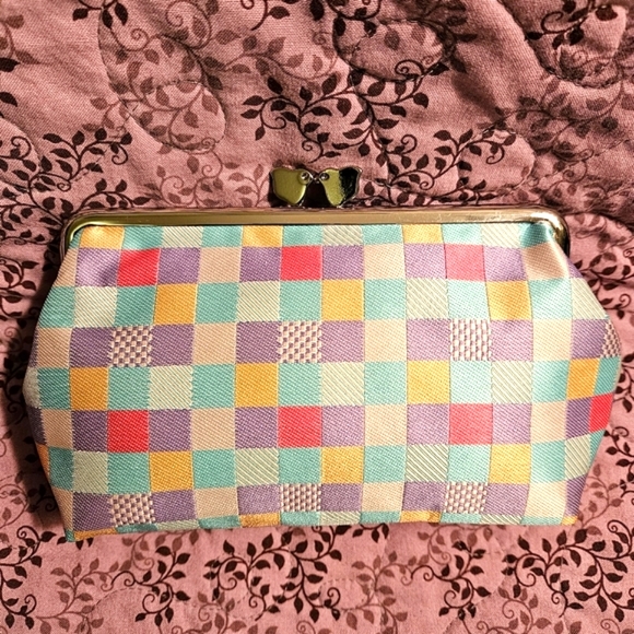 Mini Pouch Kiss Lock Japan 4"×8" - Picture 1 of 13
